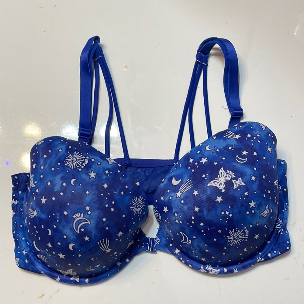 Blue Starry Night Bra